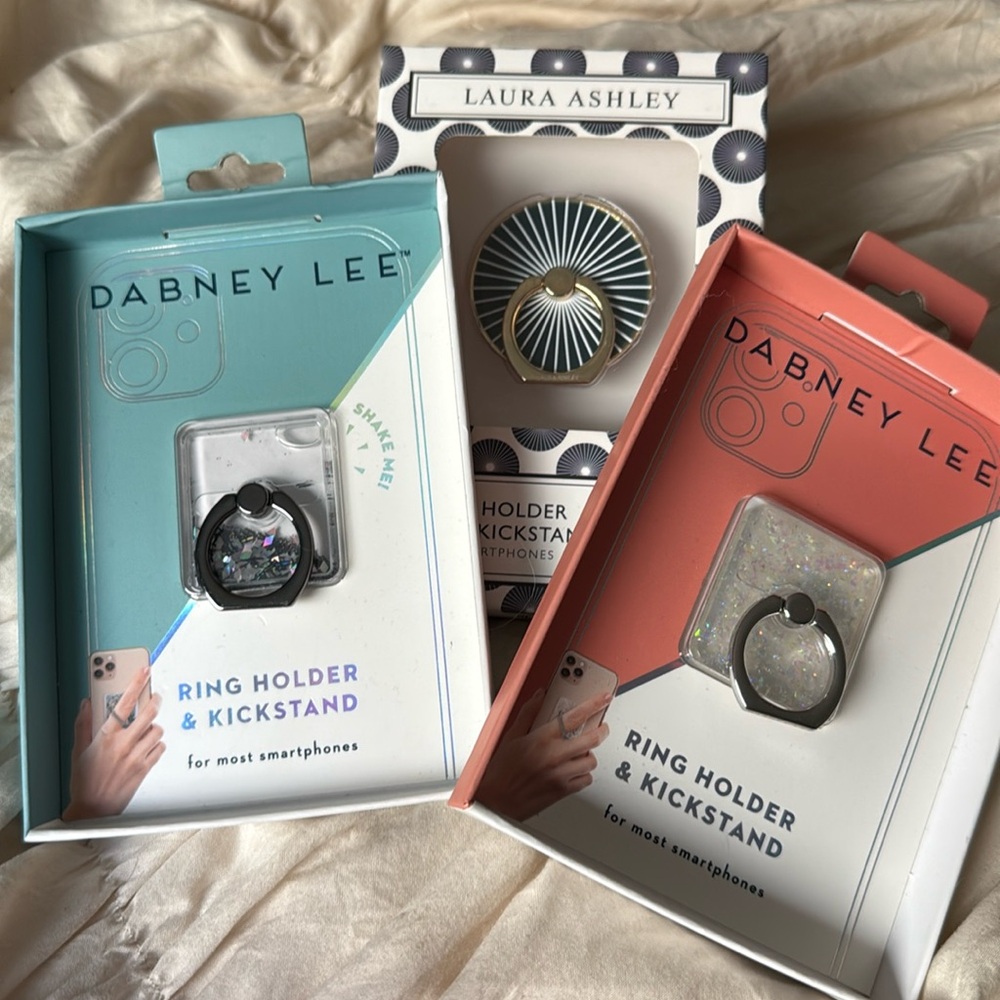 Laura Ashley and Dabney Lee Ring Holder Bundle
